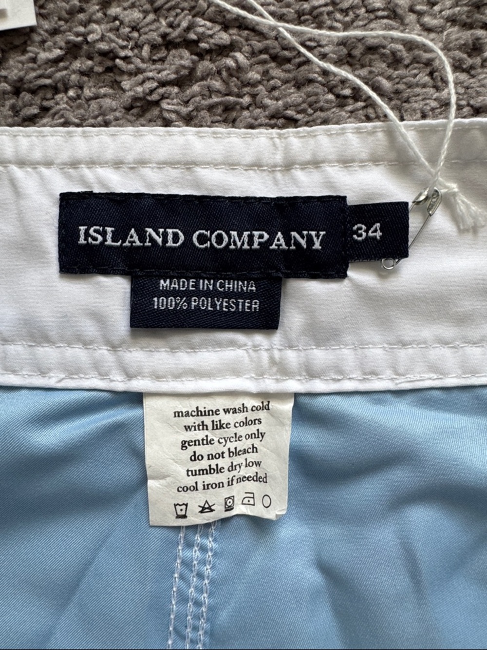 NWT Island Company Board Short Pisces Size 34 - Picture 9 of 14